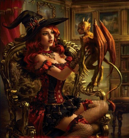 Legend of the cryptids ведьма