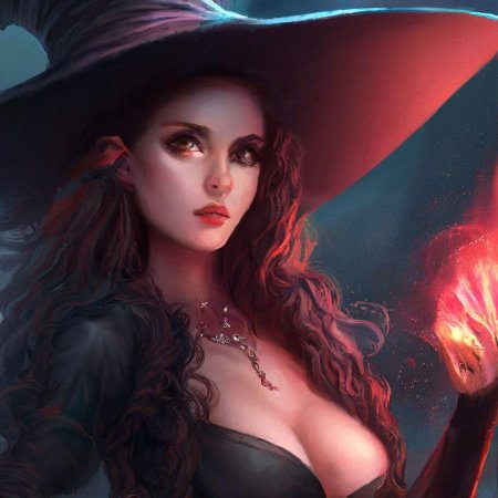 Ведьма красивая