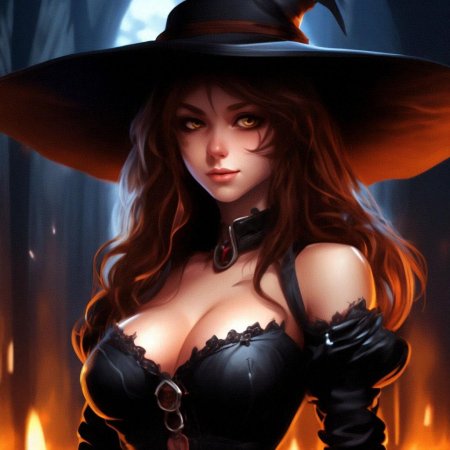 Аниме ведьма