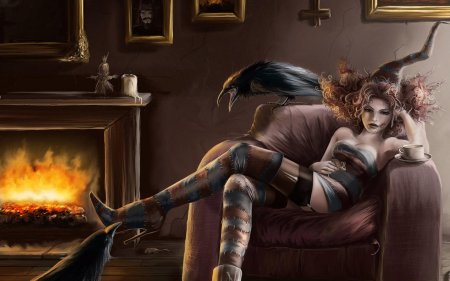 Колдунья фэнтези