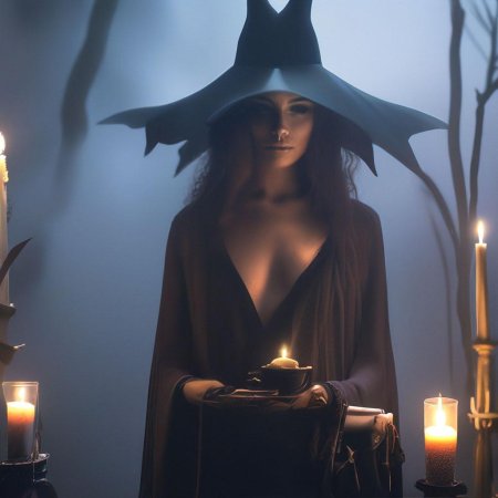 Хэллоуин ведьмочка