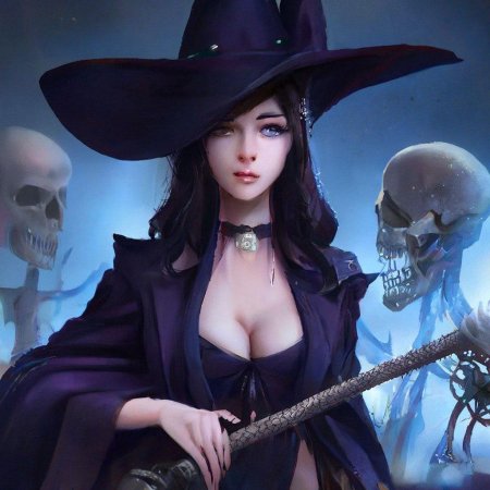 Девушка колдунья