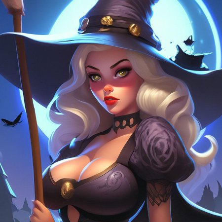 Красивая ведьма