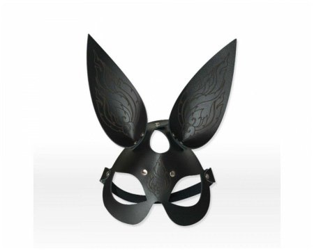 Кожаная маска "Зайка"