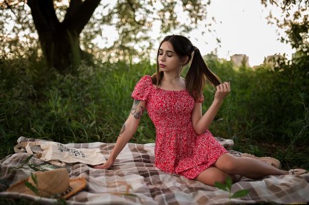 Позирование на природе