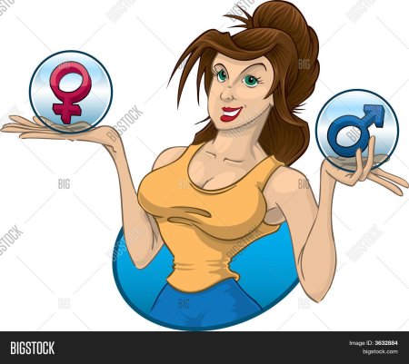 Женщина на весах рисунок