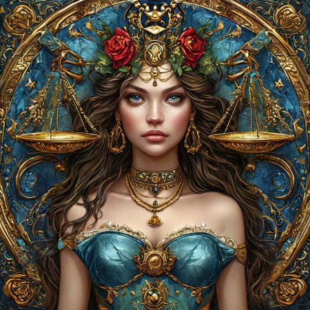 Весы девушка