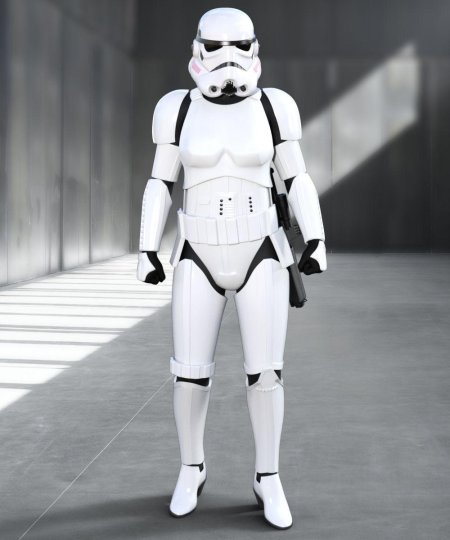 Star Wars female Stormtrooper