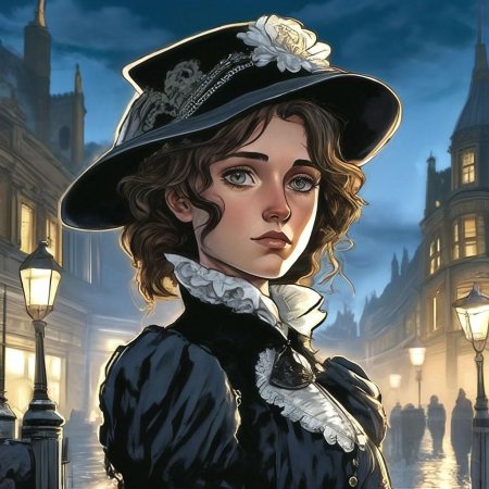 Женщина в шляпке