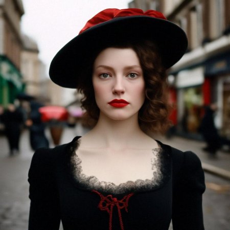 Английская внешность девушки