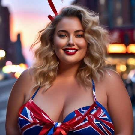 Девушка плюс сайз