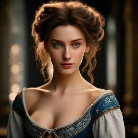 Девушка из средневековья