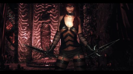 Скайрим броня убийцы UNP