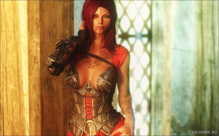 Skyrim Багровая броня