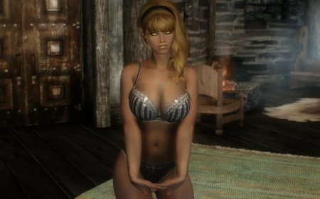 Skyrim нижнее белье CBBE
