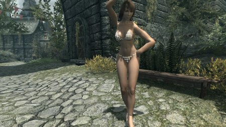 Unp бикини броня скайрим
