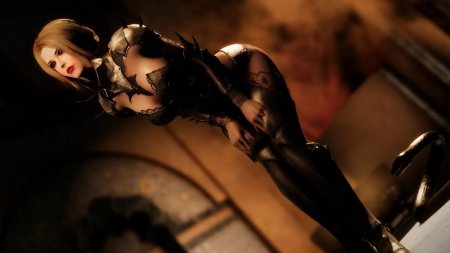 Скайрим броня авантюристки cbbe