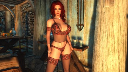 Skyrim нижнее белье CBBE