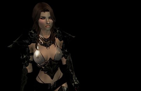 Skyrim кольчужная броня CBBE