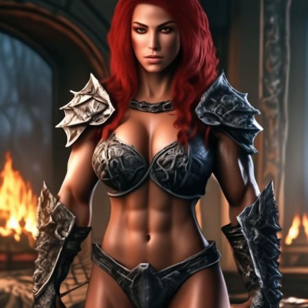 Воительница фэнтези