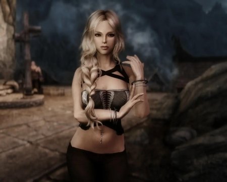 Скурим компаньонка Алексис