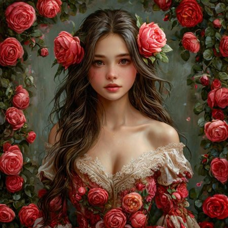 Роза девушка