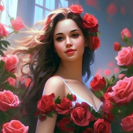 Девушка красивая