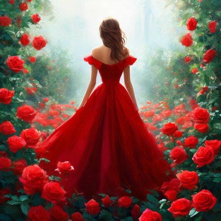 Платье в стиле фэнтези