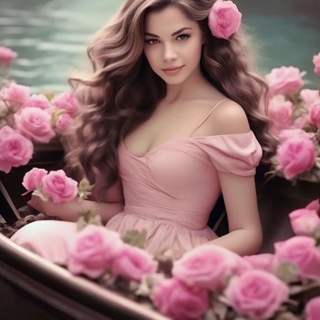 Милая красивая девушка