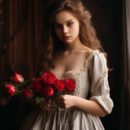 Нежное платье