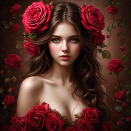 Фэнтези девушка