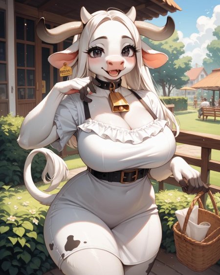 Фурри корова