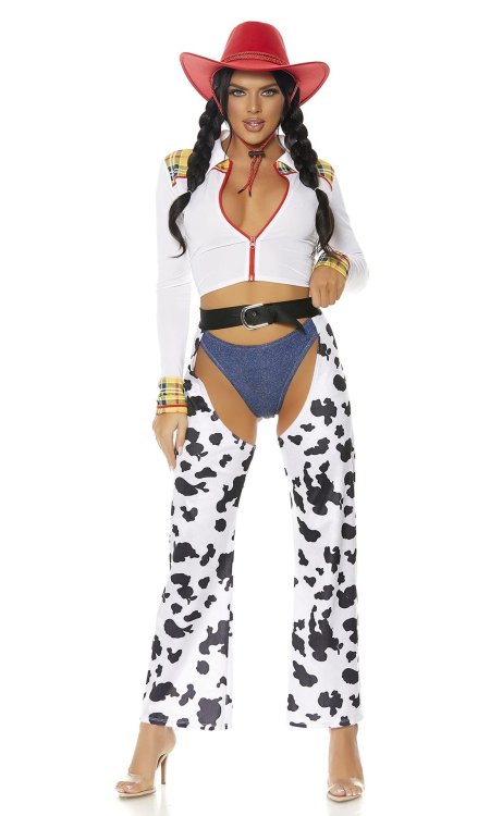 Cow Costume girl