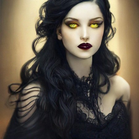 Девушка вампир