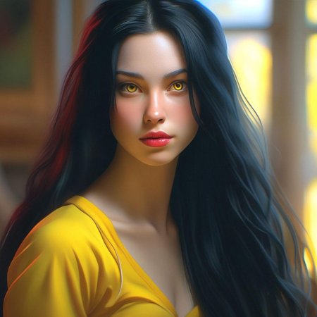 Девушка арт