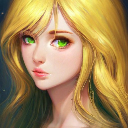 Девочка с золотыми волосами