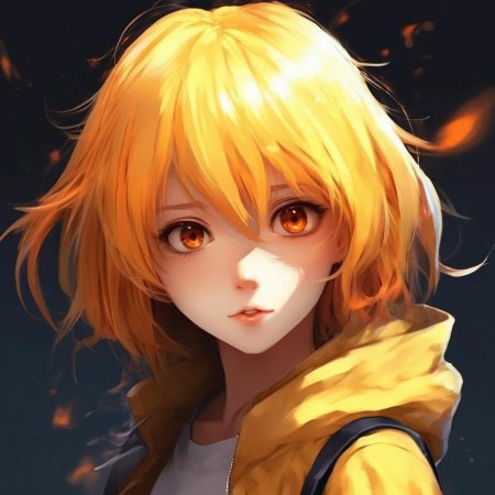 Желтое аниме