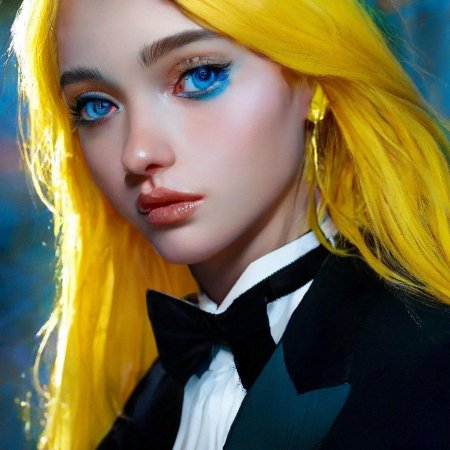 Яркие макияж