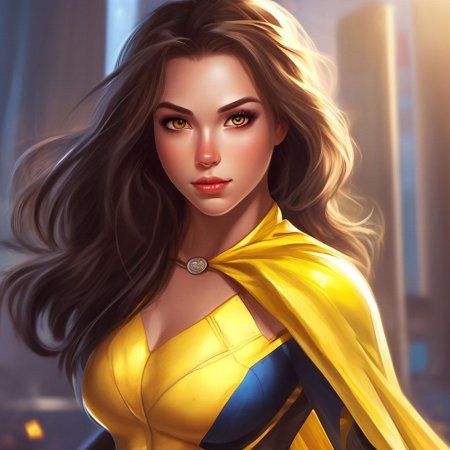 Супергерои девушка