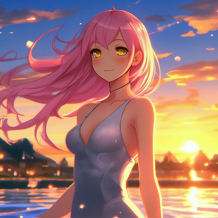 Аниме красивая