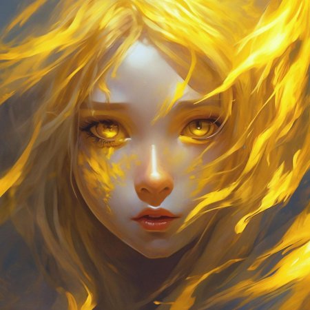 Огонь девушка