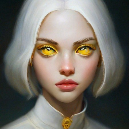 Красивая лицо