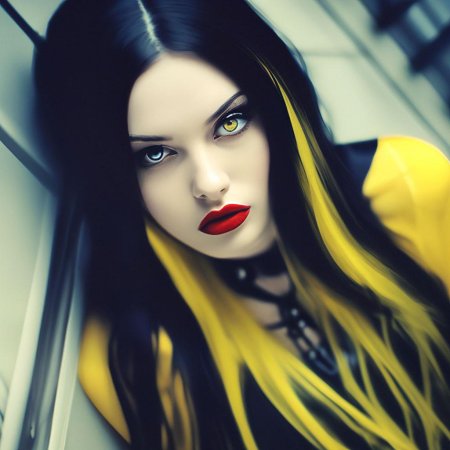 Готика девушка