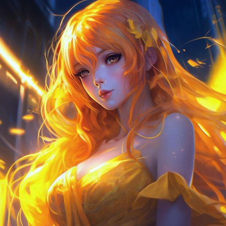 Аниме красивая девушка