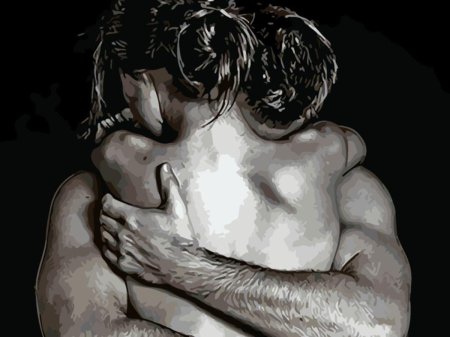 Крепкие мужские объятия