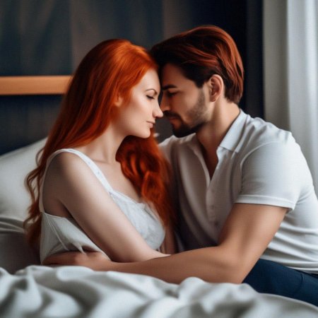 Рыжая девушка