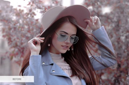 Стильная девушка