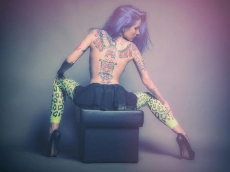 Паула Левина Tattoo model