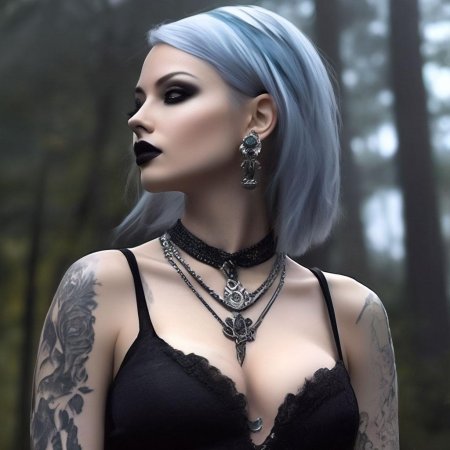 Готика девушки