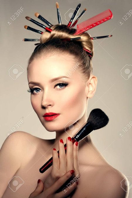 Визажист на съемку